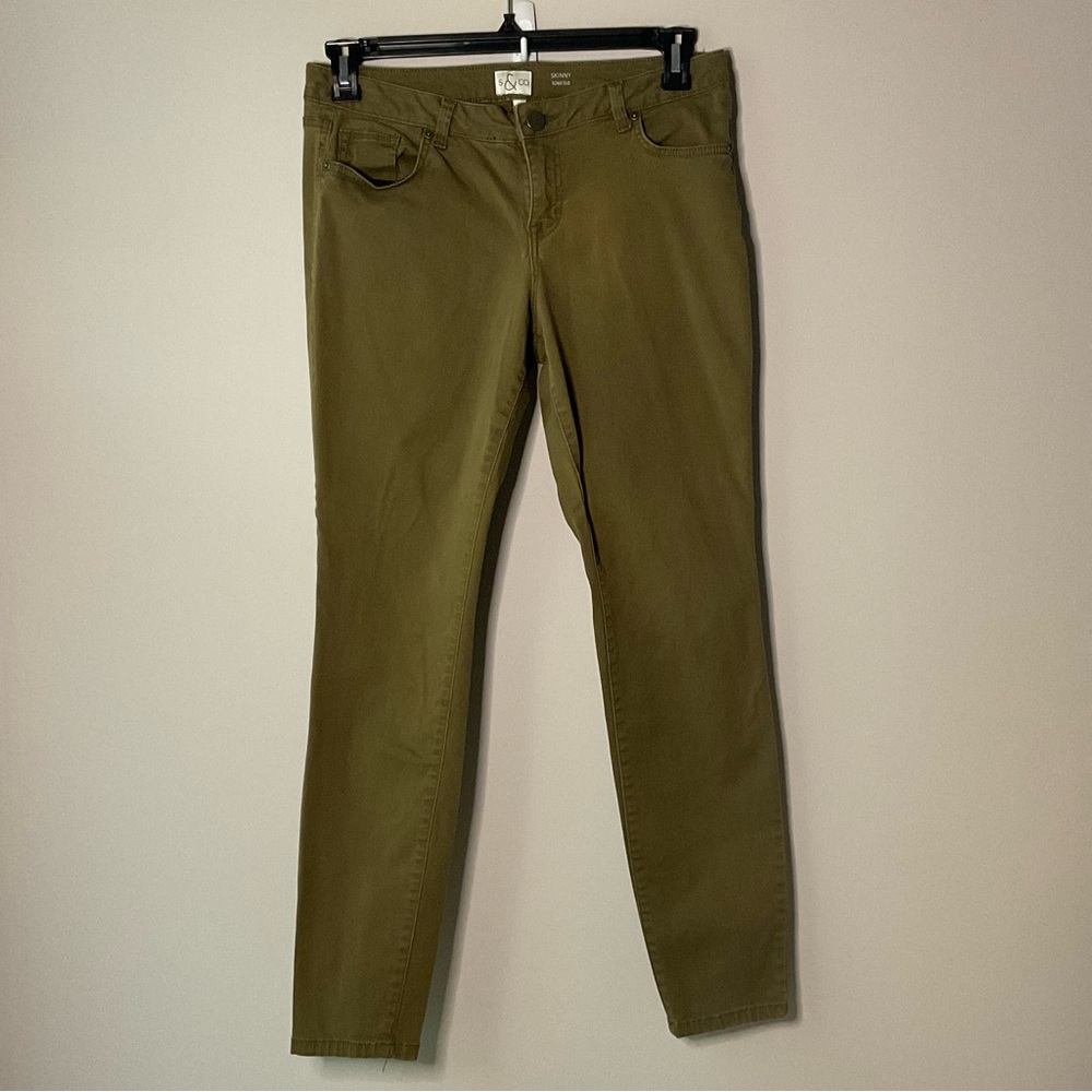 S&Co Army Green Pants Size 10